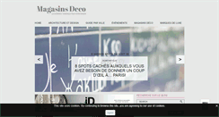 Desktop Screenshot of magasinsdeco.fr