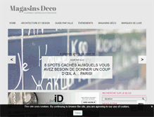 Tablet Screenshot of magasinsdeco.fr